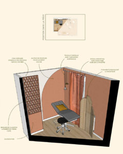 solaire-studio-portfolio-projet-cabinet-sage-femme-rossilhon-decoration-coupe-3D-coin-auscultation