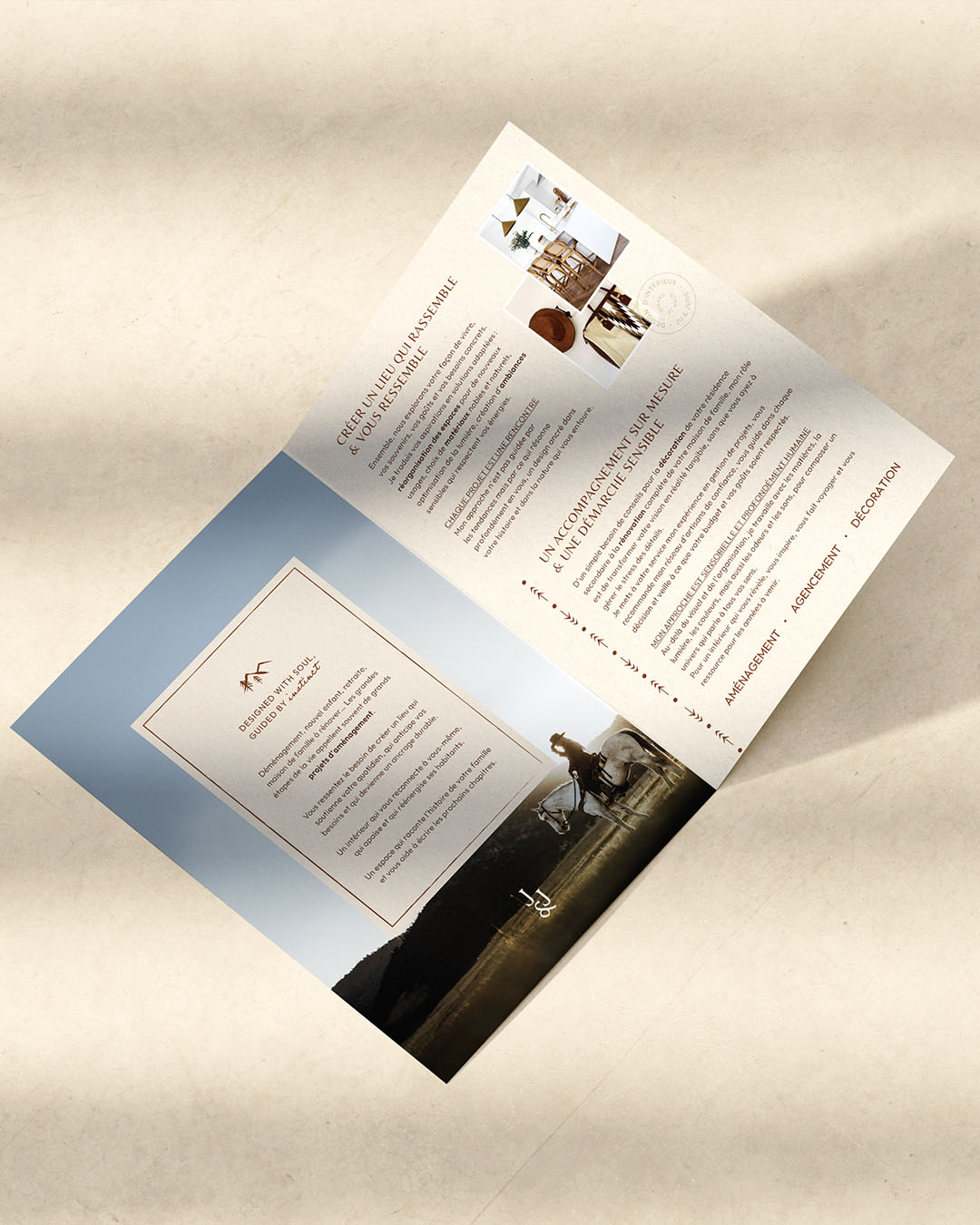 Brochure papier pour Ju&June